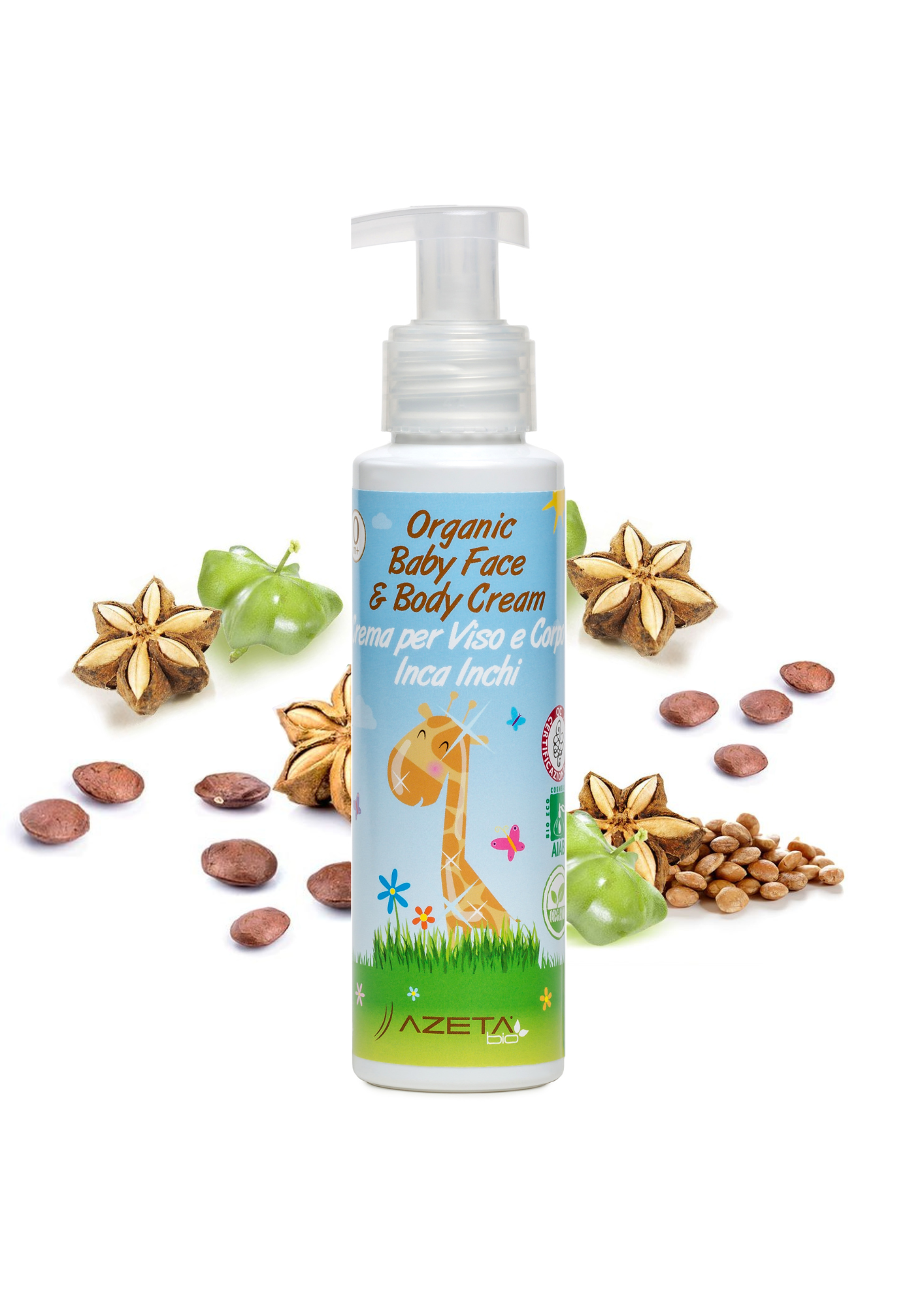 Organic Baby Face and Body Cream