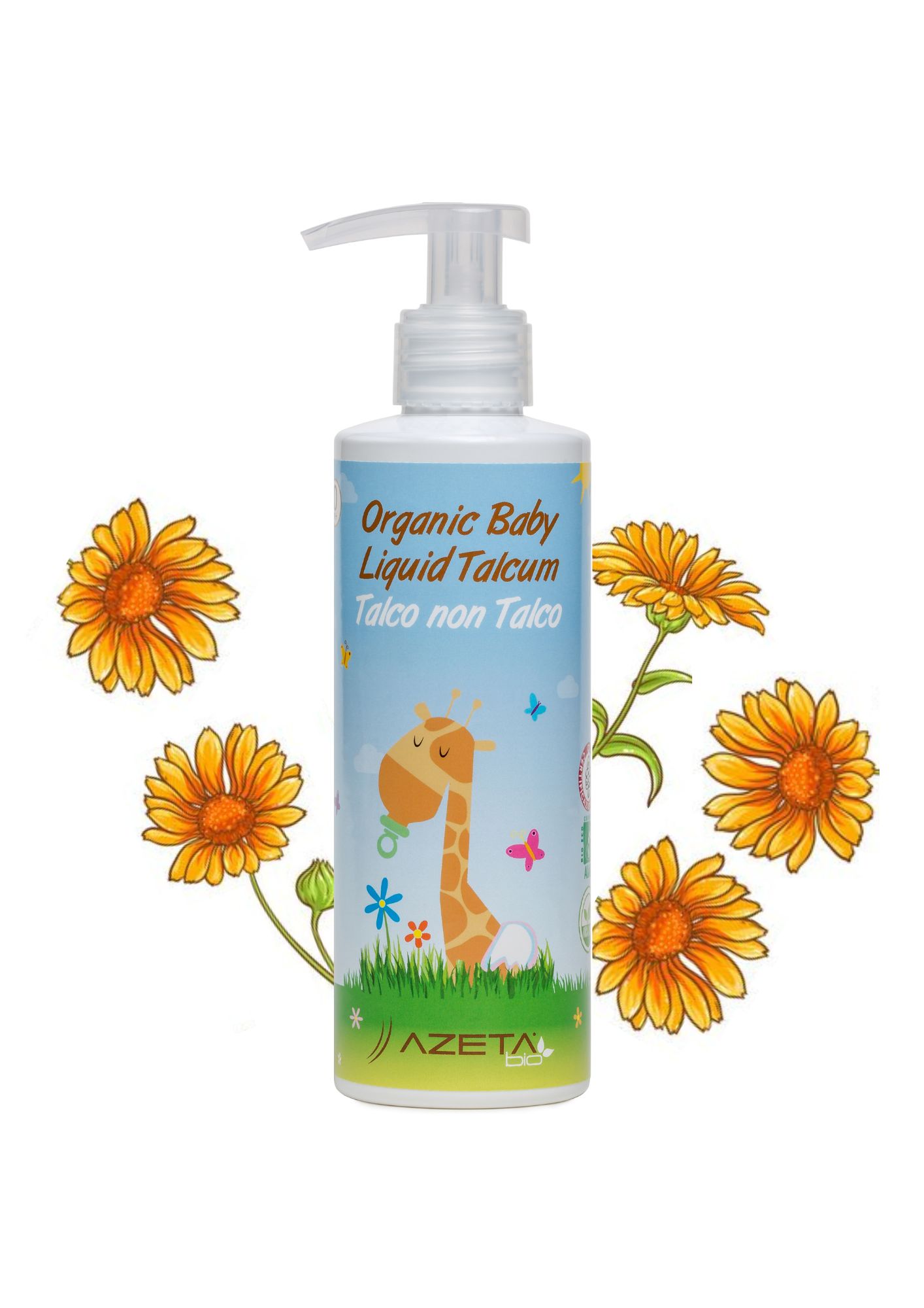 Organic Baby Liquid Talcum